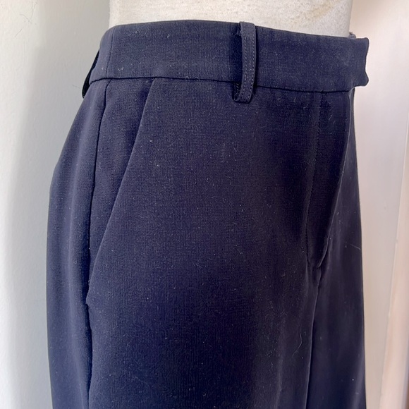 💕Marciano Navy Scuba High Waist Trousers 6 EUC - Picture 3 of 11